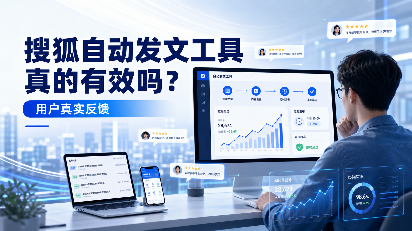 搜狐自动发文工具真的有效吗？海口用户的真实反馈